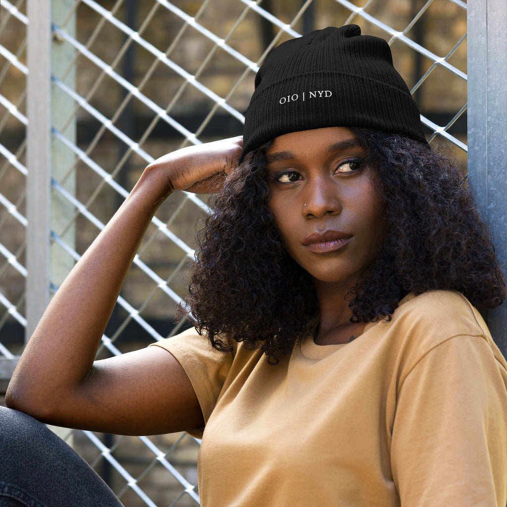 Organic Ribbed Beanie