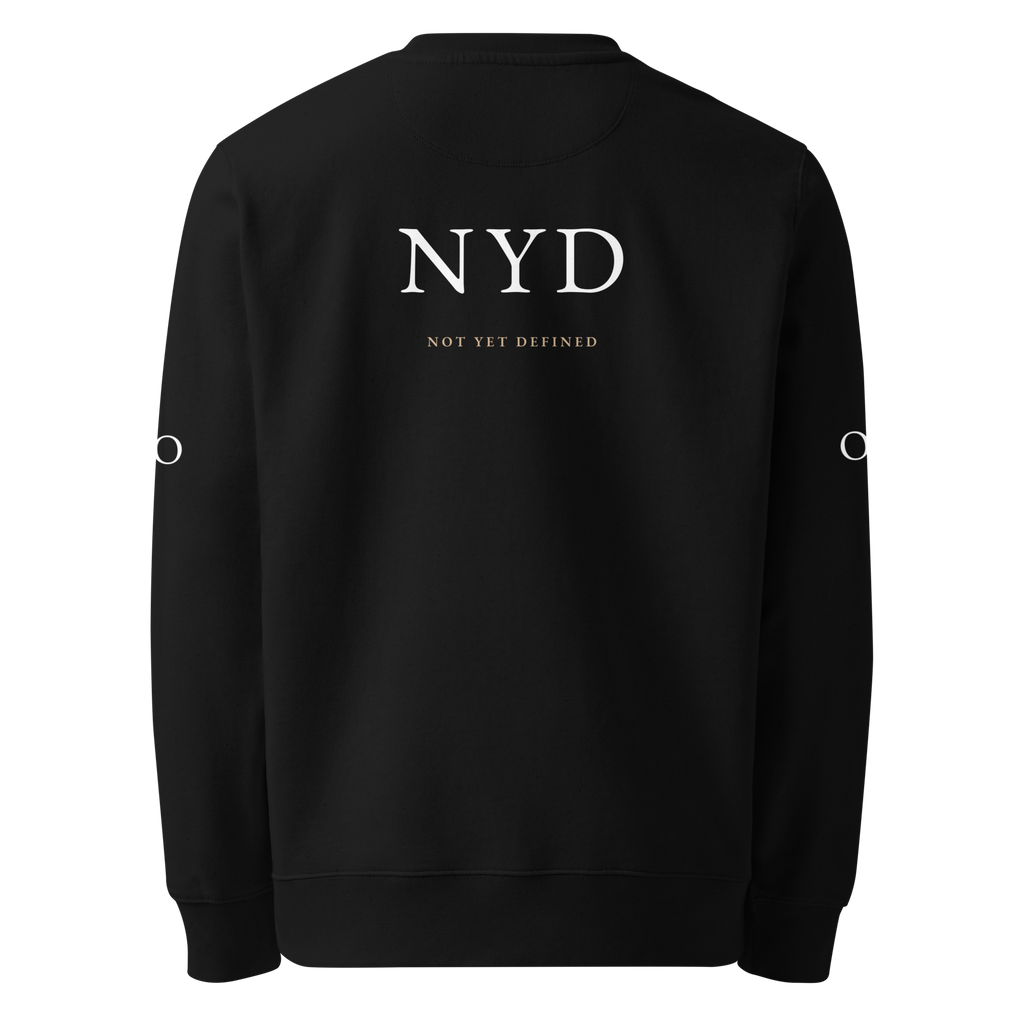 OIO | NYD — The Stillness Sweatshirt. Unisex 100% Organic Cotton Sweatshirt