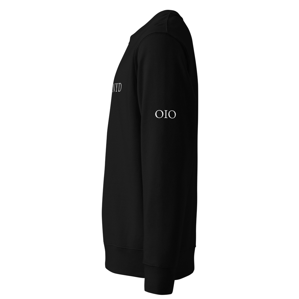 OIO | NYD — The Stillness Sweatshirt. Unisex 100% Organic Cotton Sweatshirt