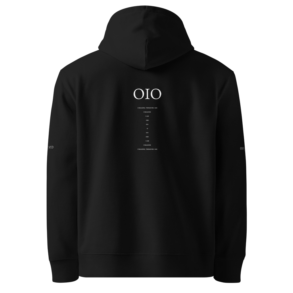 OIO | NYD — The Manifesto Hoodie. Unisex 100% Organic Eco Hoodie