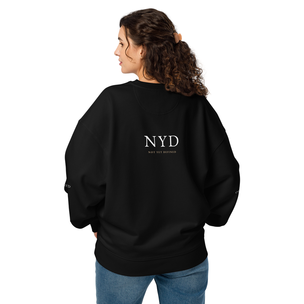 OIO |NYD - Unisex *100% Organic Oversized Sweatshirt
