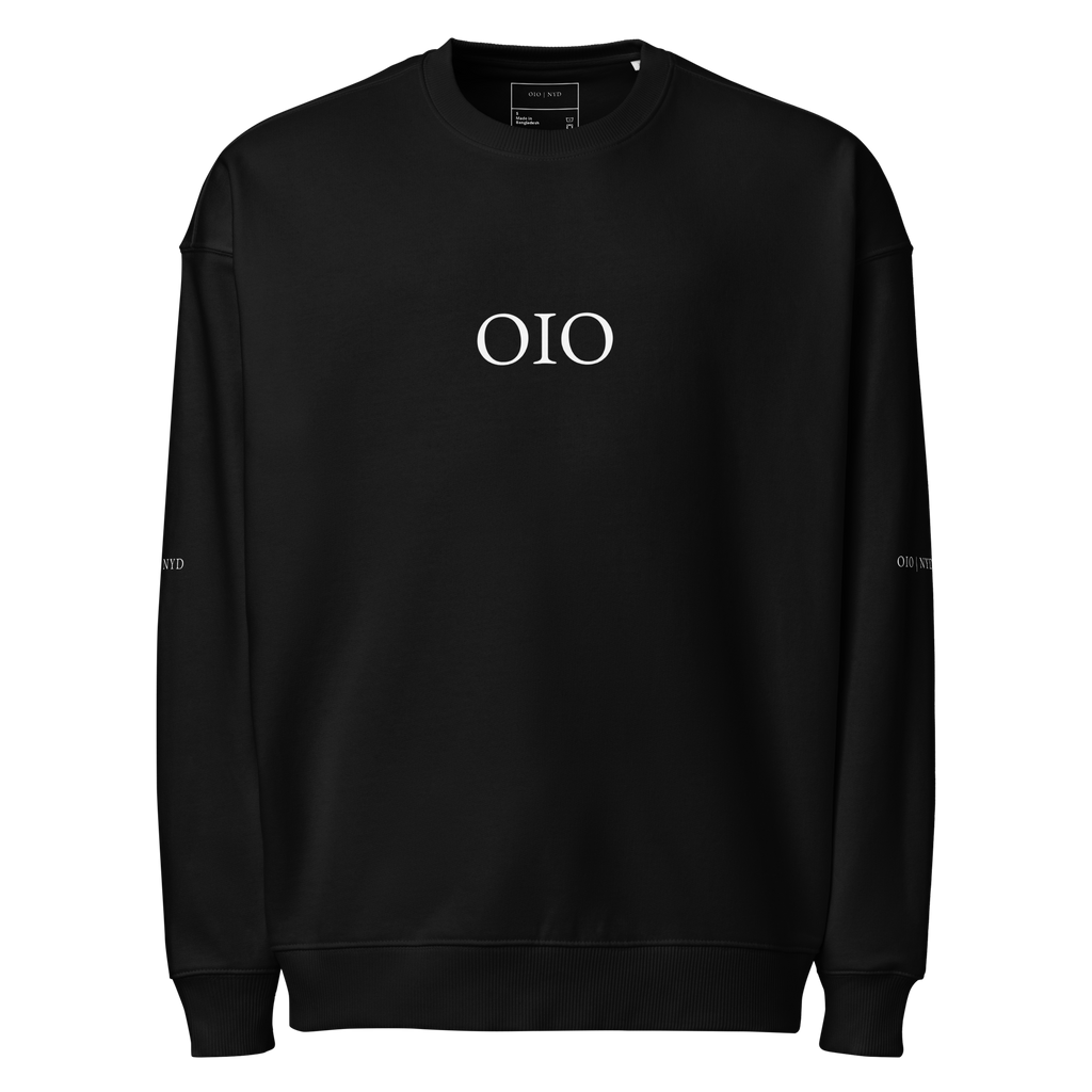 OIO |NYD - Unisex *100% Organic Oversized Sweatshirt